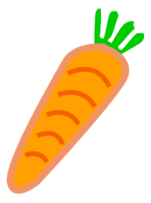 Carrot Orange With Green Leafs Thumbnail