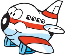 Cartoon Commercial Flight