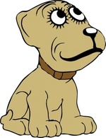 Cartoon Dog clip art