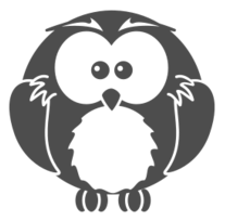 Cartoon owl