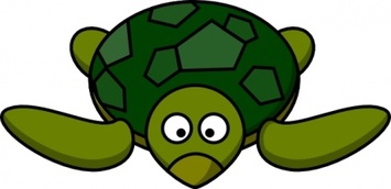 Cartoon Turtle clip art Thumbnail