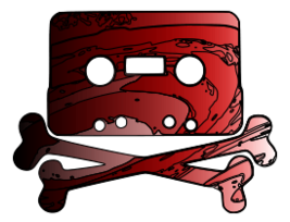 Cassette Jolly Roger (Rouge) Thumbnail