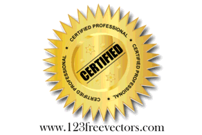 Certified Professional Vector Thumbnail