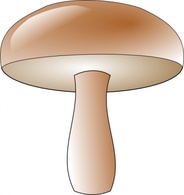 Champignon clip art Thumbnail