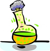 Chemical Experiment clip art