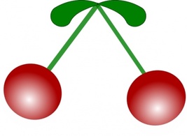 Cherries clip art