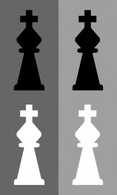 Chess King clip art