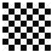 Chessboard Diagonal Cuts Thumbnail