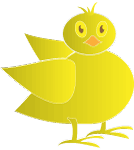 Chick Vector Image