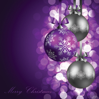 Christmas ball with bokeh background illustration Thumbnail