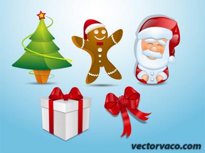 Christmas Vector Elements Thumbnail