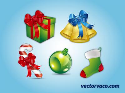 Christmas Vector Elements Thumbnail