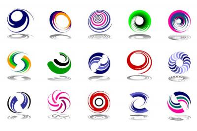 Circle Logo Elements Vector Thumbnail