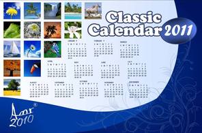 Classic Calendar for 2011 Thumbnail