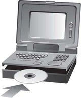 Classic Laptop Vector