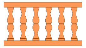 Classical balustrade