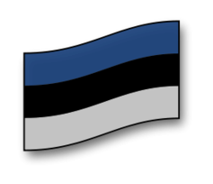 clickable Estonia flag