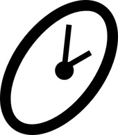 Clock clip art Thumbnail