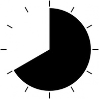 Clock Periods clip art