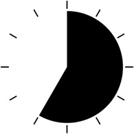 Clock Periods clip art