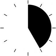 Clock Periods clip art