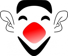 Clown Faces Face Cartoon Angelo Smiley Funny Laughing Gemmi Clowns Thumbnail