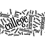 College Word Cloud Vector