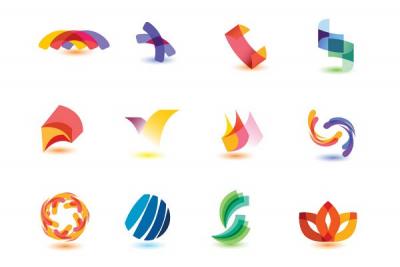 Colorful Abstract Logotypes Vector Thumbnail
