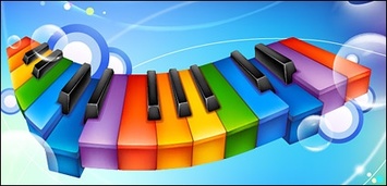 Colourful keyboard Thumbnail