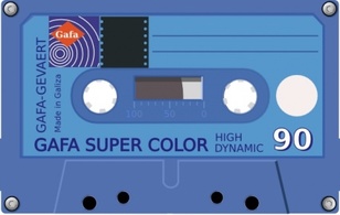 Compact Cassette clip art Thumbnail