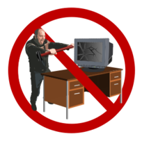 Computer Rage Forbidden