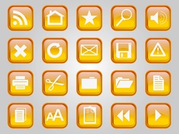 Computer Vector Icons