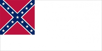 Confederate National Flag Since Mai To Mar clip art Thumbnail