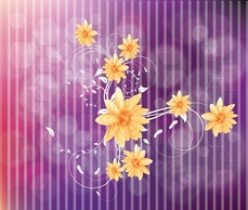 Cool Flowers Vector