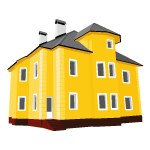 Cottage House Vector Image Thumbnail