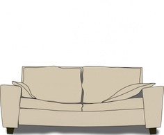 Couch clip art Thumbnail