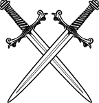 Crossed Swords Vector Thumbnail