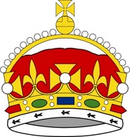 Crown Of George Prince Of Wales clip art Thumbnail