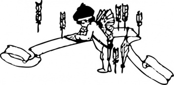 Cupid And Quills clip art Thumbnail