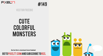 Cute Colorful Monsters Thumbnail