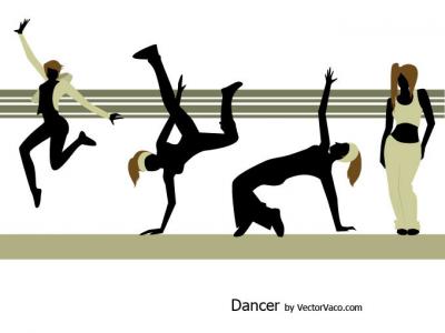 Dancer Vector Illustration Thumbnail