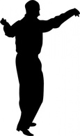 Dancing Guy clip art