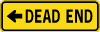 Dead End Traffic Sign Thumbnail