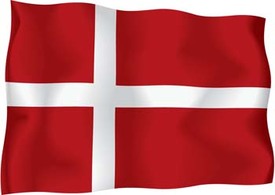 Denmark Flag Vector