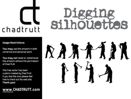 Digging Silhouette Thumbnail