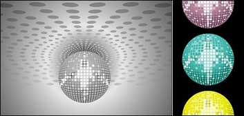 Disco laser crystal ball Thumbnail