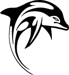 Dolphin Vector Clip Art