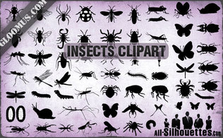 Download Free Vector Insects Clipart Thumbnail