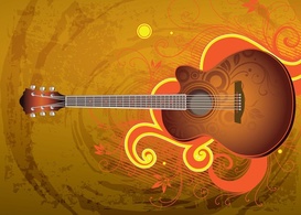 Download Guitar Vector