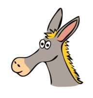 Drawn Donkey Thumbnail